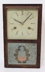 Antique Smith & Goodrich fusee box clock Clock