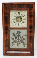 Antique Johnson miniature OG fusee Clock