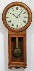 Antique Seth Thomas Regulator No. 2 oak Clock