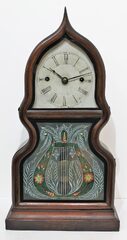 Antique Forestville miniature shelf acorn Clock
