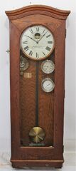 Antique Standard Electric wall timeclock Clock