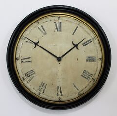 Antique Stowell giant gallery clock Clock