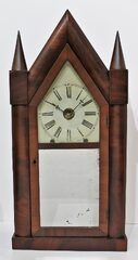 Antique Jerome steeple remote spring (false fusee) Clock