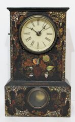 Antique Terry & Andrews iron case MOP Clock
