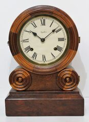 Antique Ingraham Grecian Mosaic Clock