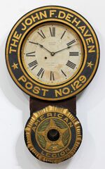 Antique Baird American Legion REPRO Clock