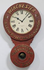 Antique PM Clock Co Winchester Baird REPRO Clock