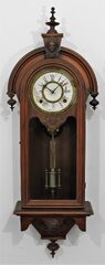 Antique Gilbert Pendant Clock