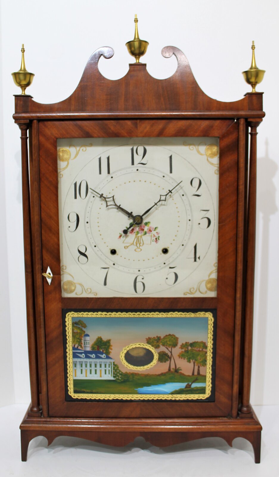 Seth Thomas pillar & scroll, 1822-1826. — Antique Clocks Price Guide