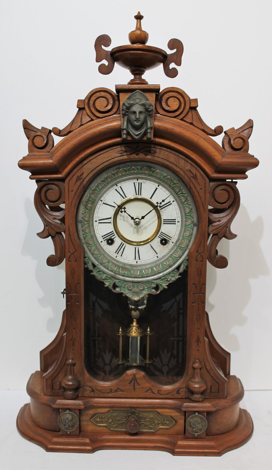 Ansonia/H.J. Davies “Monarch/Champion”, ca. 1880. — Antique Clocks Price Guide