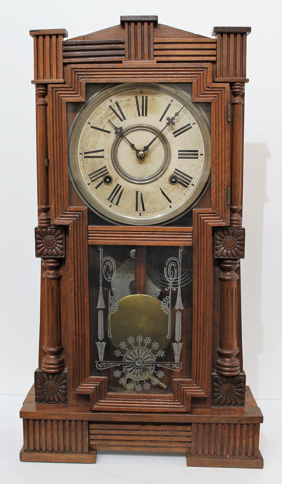 Wm. Gilbert Clock Co. “Mitra”, ca. 1891. — Antique Clocks Price Guide
