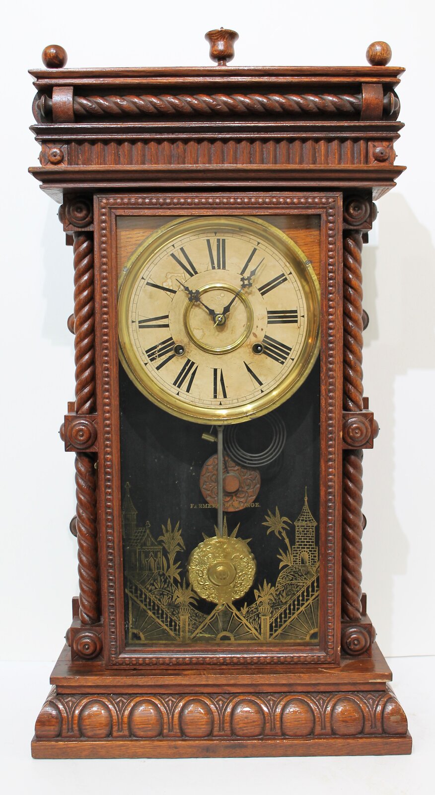 Wm. Gilbert Clock Co. “Long Branch”, ca.1895. — Antique Clocks Price Guide
