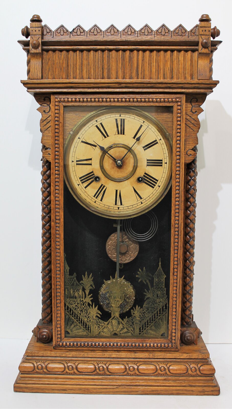 Wm. Gilbert Clock Co. “Benworth”, ca.1895. — Antique Clocks Price Guide