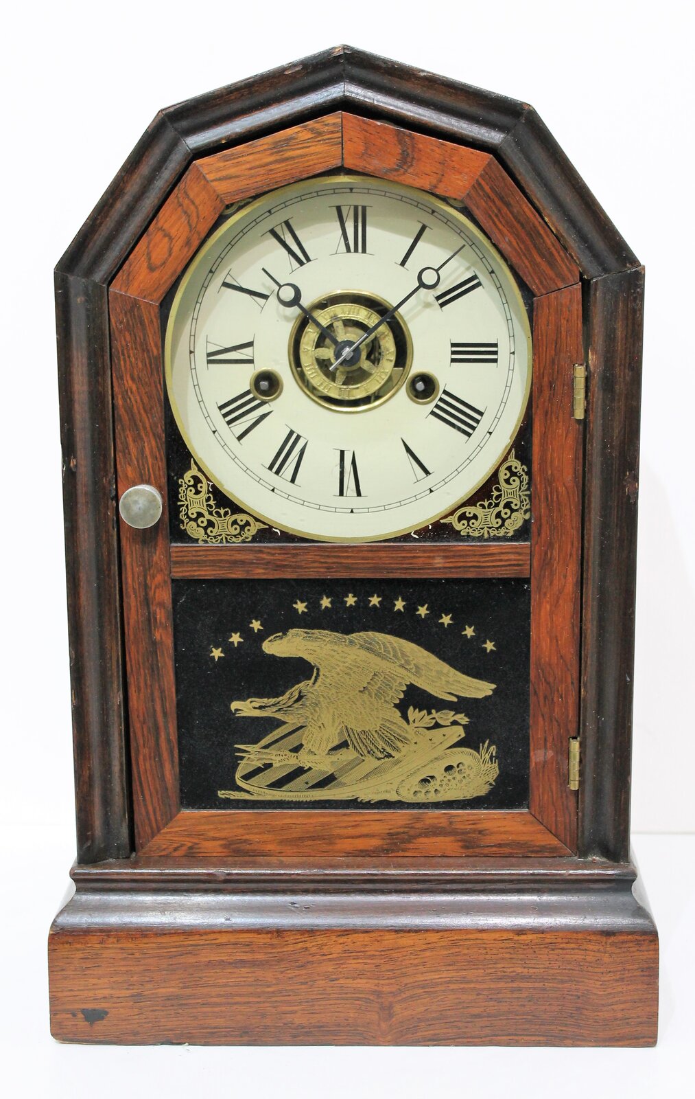 Atkins Clock Co. “Extra Octagon Top”, 1859-1879. — Antique Clocks Price Guide
