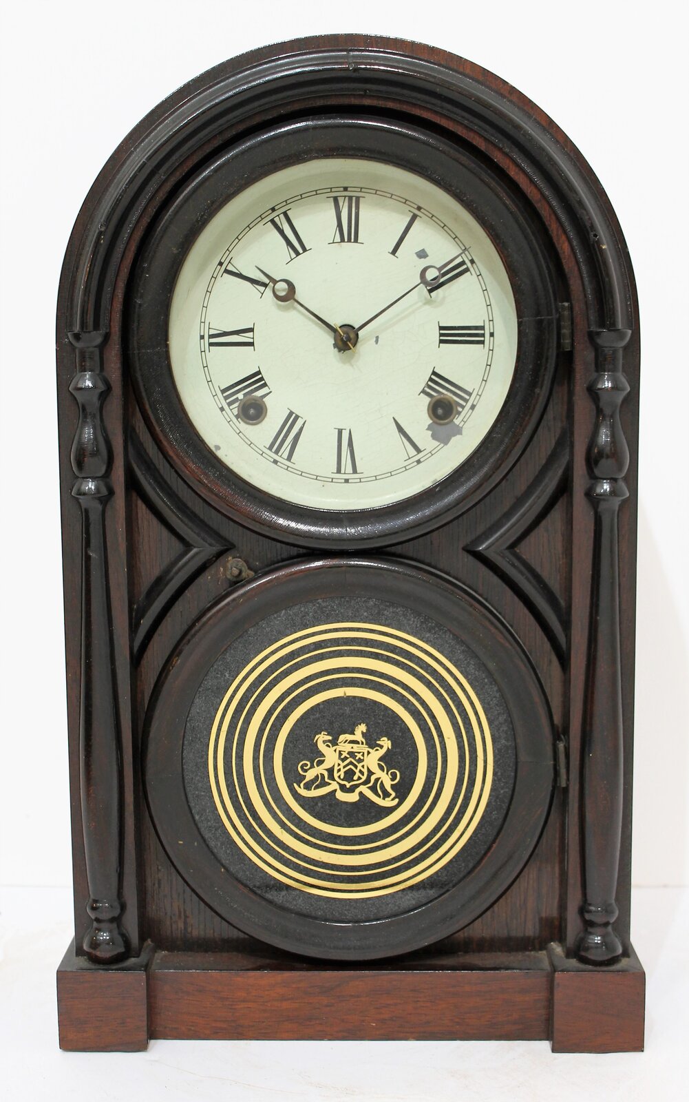 Atkins Clock Co. “Round Top No. 2”, 1859-1879. — Antique Clocks Price Guide