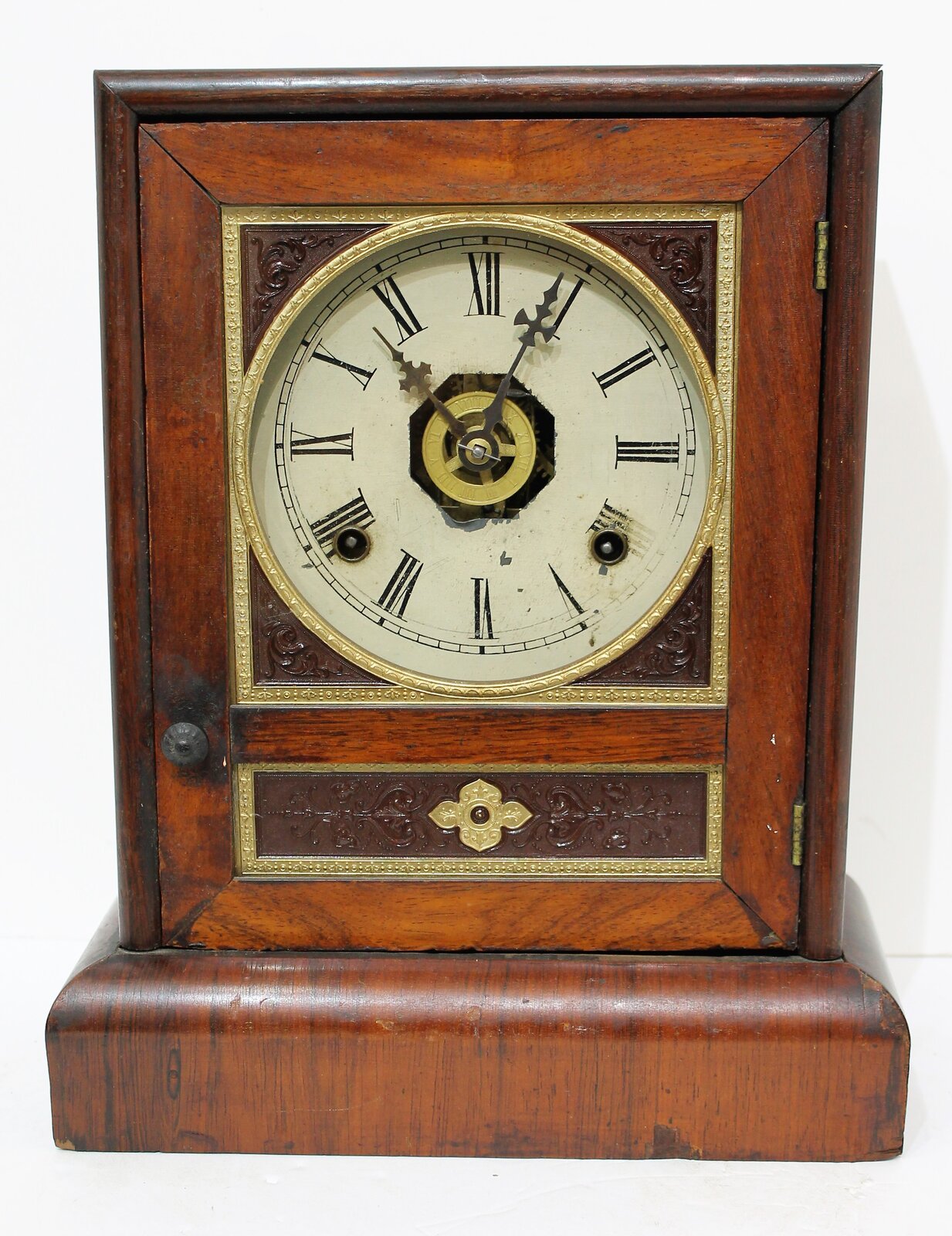Jerome & Co. cottage, ca. 1860. — Antique Clocks Price Guide