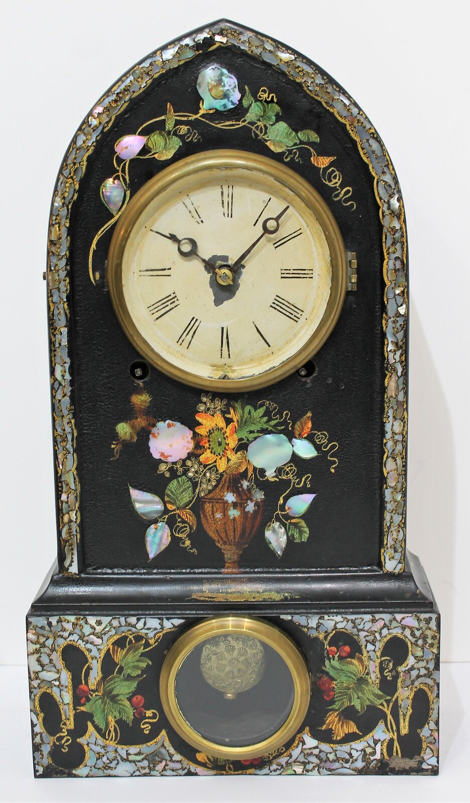 Terry & Andrews gothic iron case, 1842-1850. — Antique Clocks Price Guide