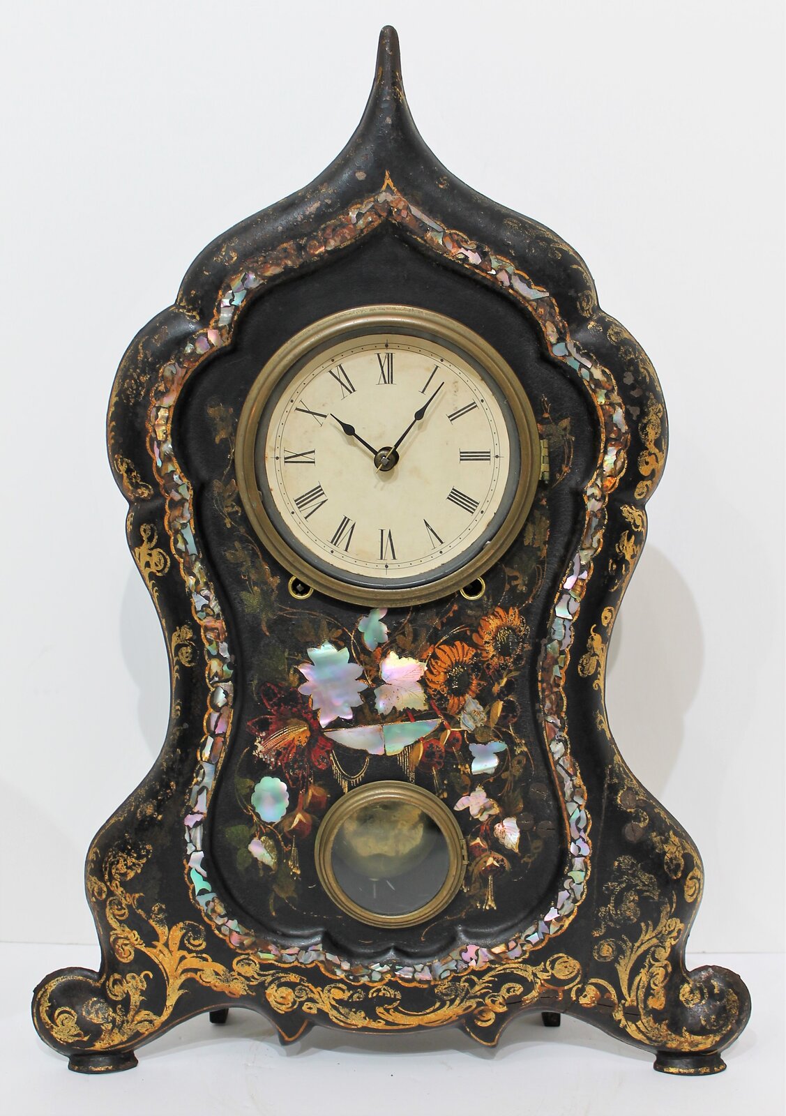 New Haven Clock Co. iron-front, ca. 1860’s. — Antique Clocks Price Guide