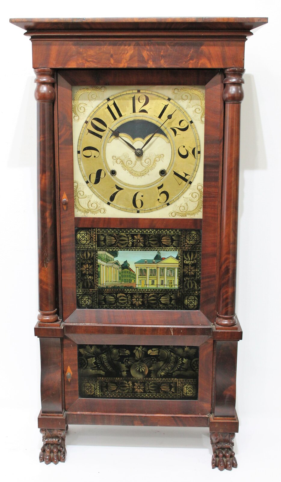 John Birge ______ “Patent Brass Eight Day Shelf Clock”. — Antique Clocks Price Guide