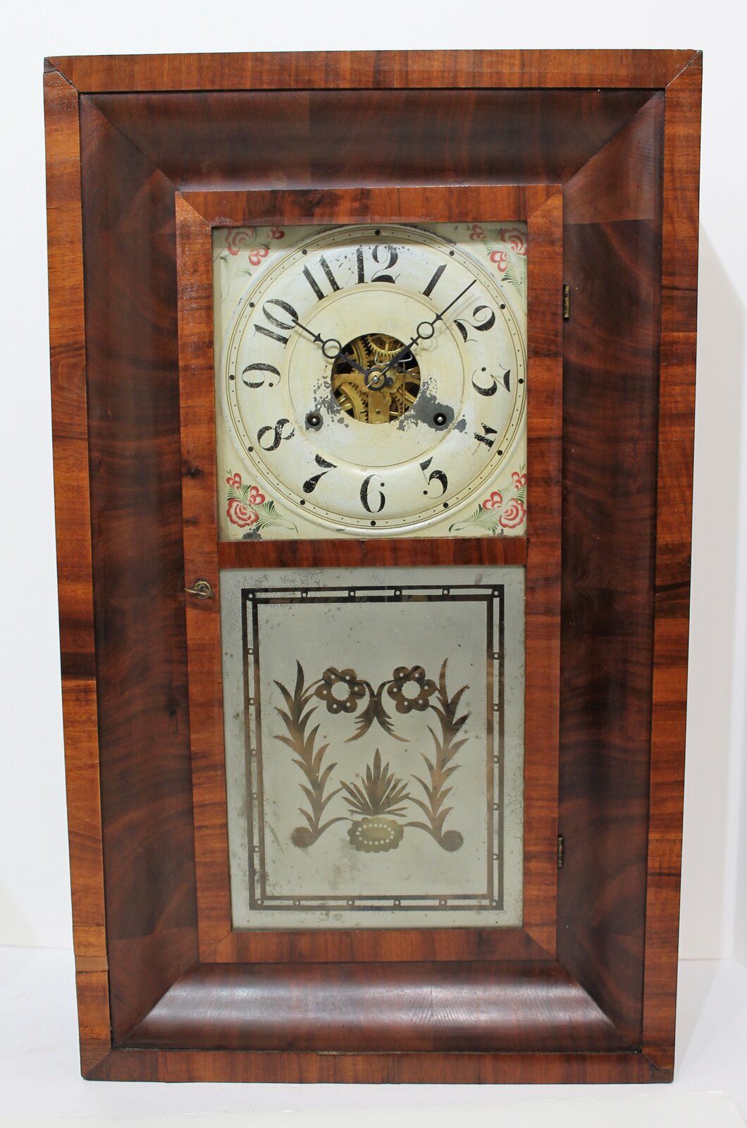 T.E. Suggs 30-hour OG, ca. 1860. — Antique Clocks Price Guide