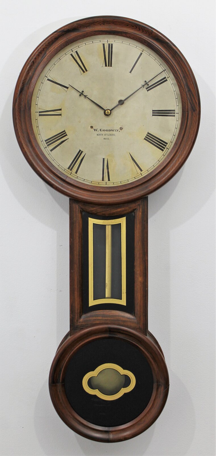 Wallace Goodwin “Baltimore banjo”, 1840-1861. — Antique Clocks Price Guide