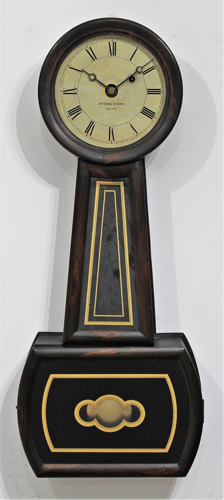 Howard & Davis “No. 5 Regulator”, ca. 1858. — Antique Clocks Price Guide