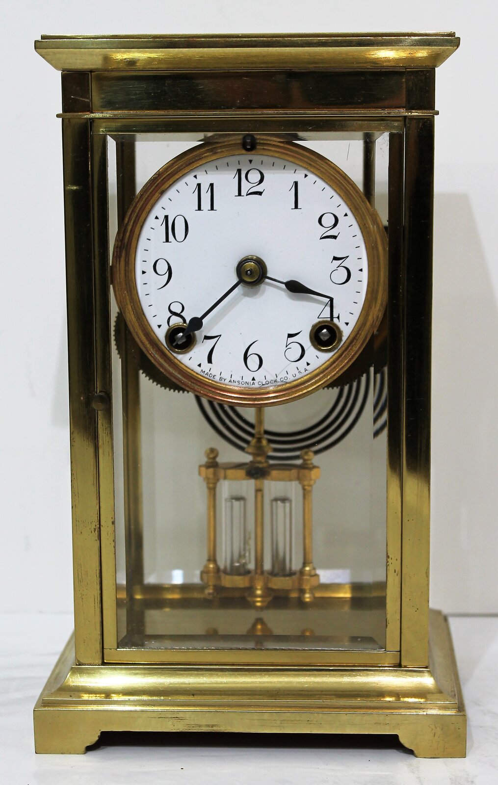 Ansonia Clock Co. “Delta”, ca. 1914. — Antique Clocks Price Guide