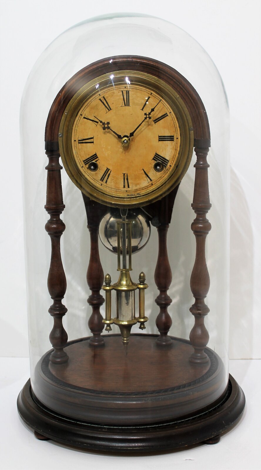 E. N. Welch “Four-post Crystal Palace”, ca. 1886. — Antique Clocks Price Guide