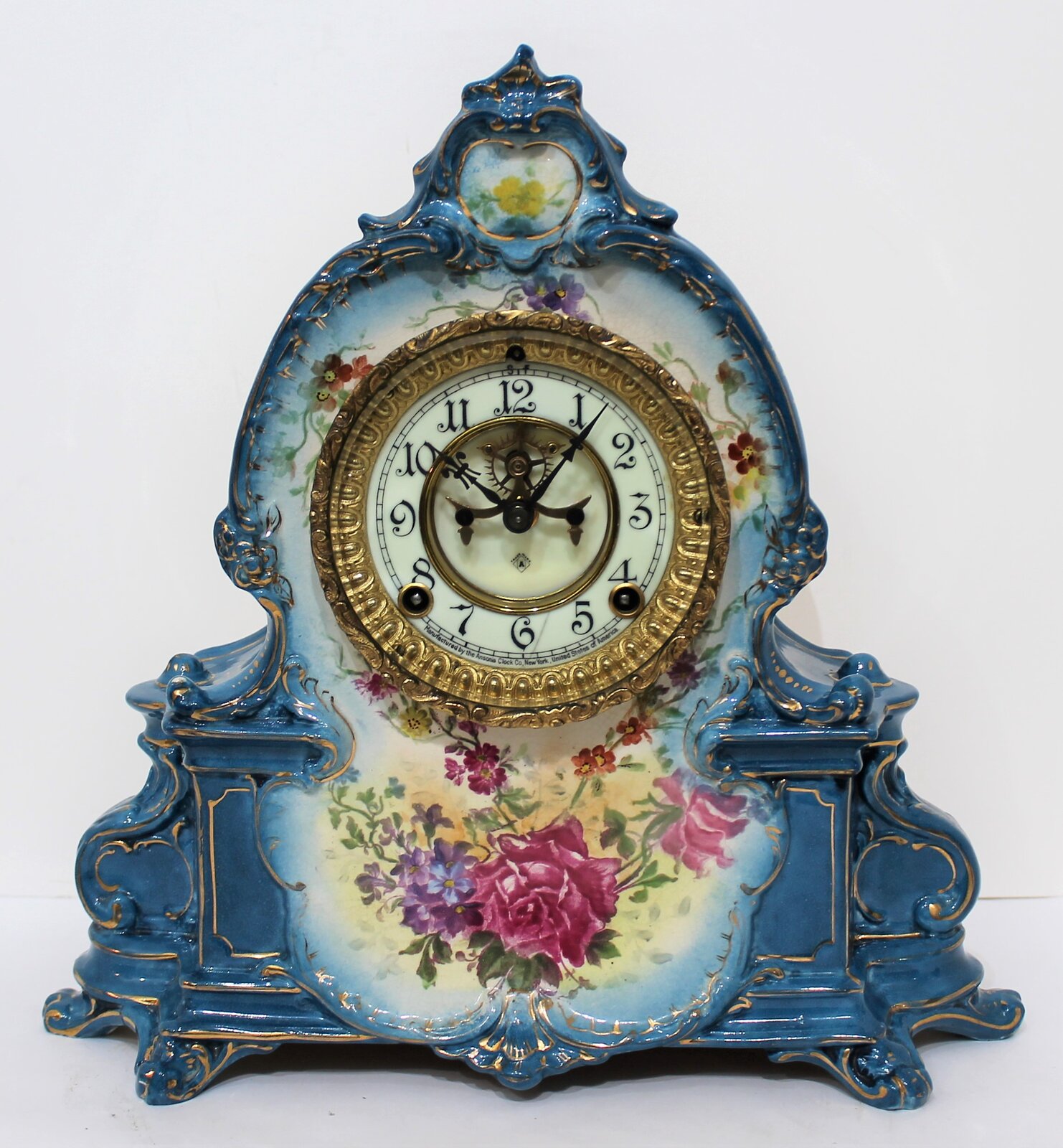 Ansonia Clock Co. “La Manche”, ca. 1904. — Antique Clocks Price Guide