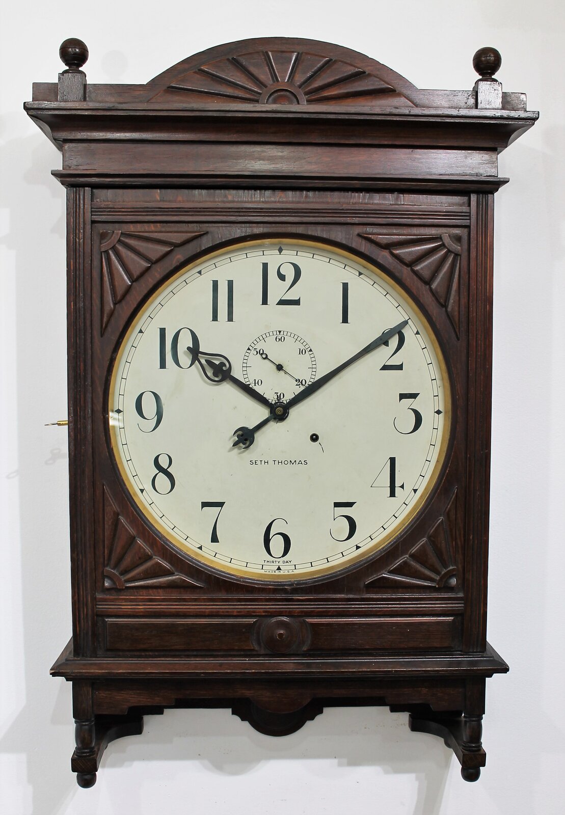 Seth Thomas “Lobby 18 Inch”, 1896-1897. — Antique Clocks Price Guide