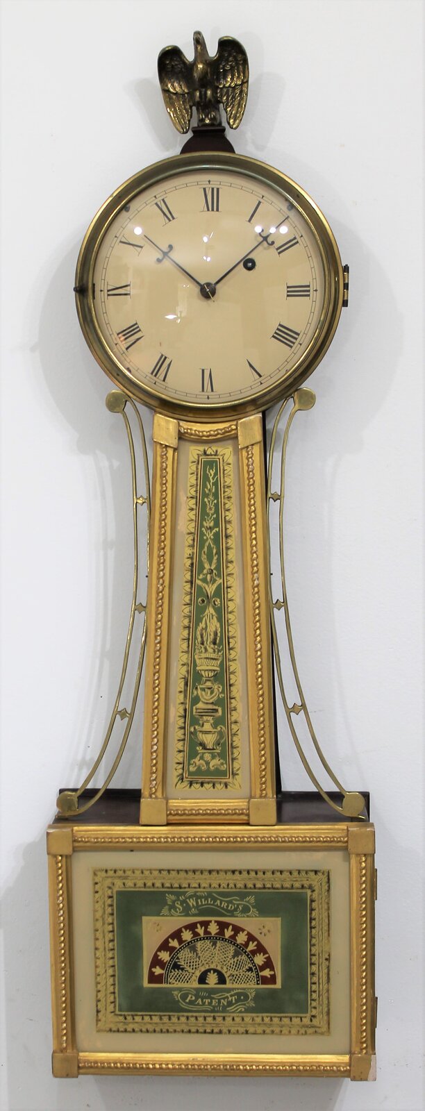 E. Howard & Co. gilt banjo, ca. ? — Antique Clocks Price Guide