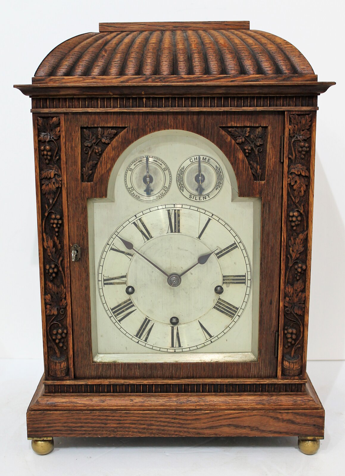 Winterhalder & Hoffman chiming shelf clock,ca. 1920. — Antique Clocks Price Guide