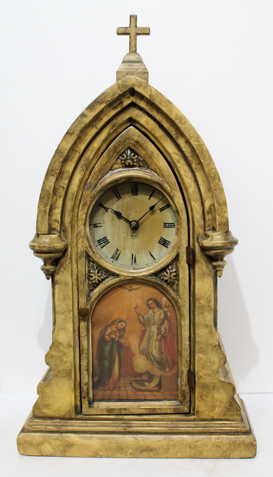 Angelus Clock Co. (Philadelphia, PA) prayer clock, 1874-1876. — Antique Clocks Price Guide