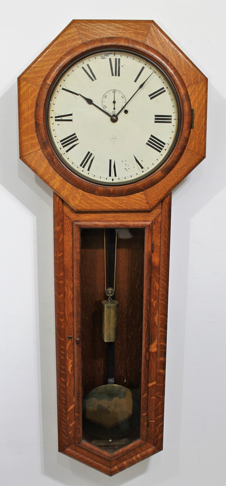 Seth Thomas “Regulator No. 18”, 1896. — Antique Clocks Price Guide