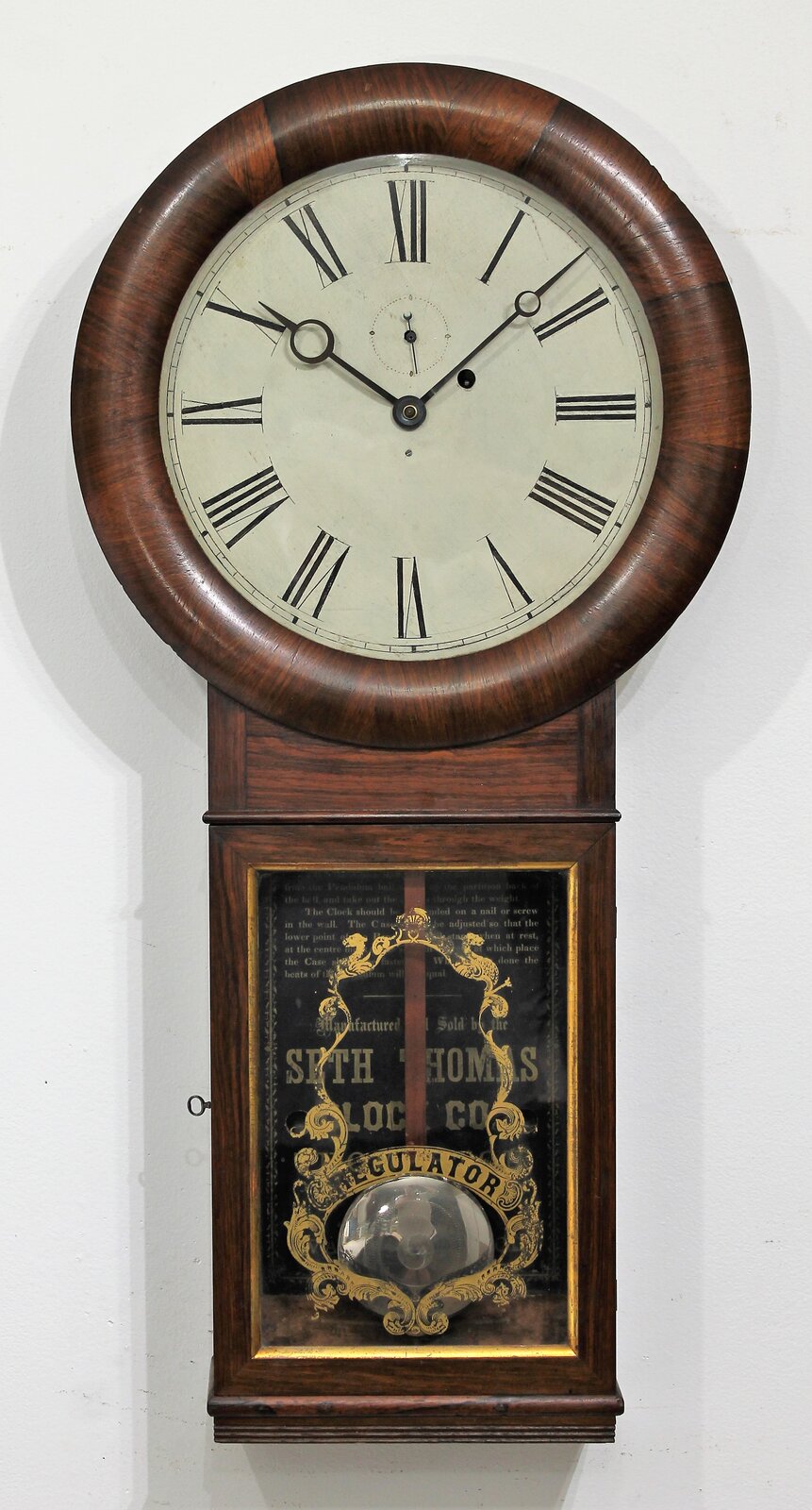 Seth Thomas “Regulator No. 1”, ca. 1890. — Antique Clocks Price Guide