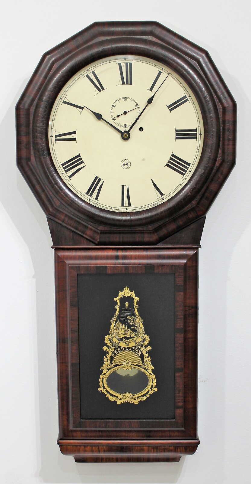 Seth Thomas “Regulator No. 1 Extra”,ca. 1880. — Antique Clocks Price Guide