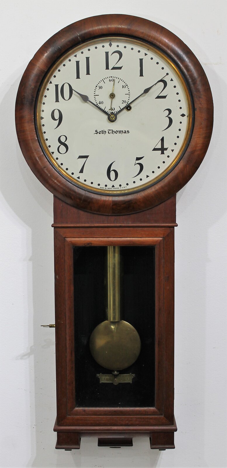 Seth Thomas “Regulator No. 2”, 1894. — Antique Clocks Price Guide
