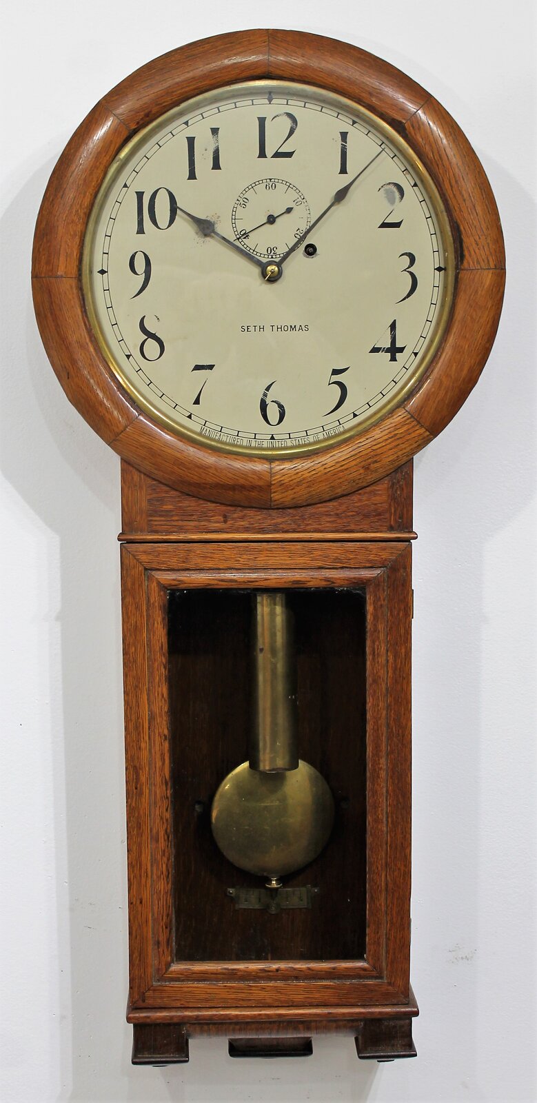 Seth Thomas “Regulator No. 2”, ca. 1890. — Antique Clocks Price Guide