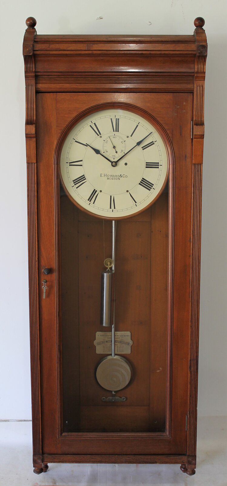 E. Howard & Co. “Watch Clock for Two Watchman”,ca. 1888. — Antique Clocks Price Guide