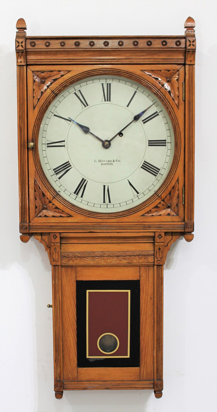 E. Howard & Co. “No. 75 Regulator”, ca. 1880. — Antique Clocks Price Guide