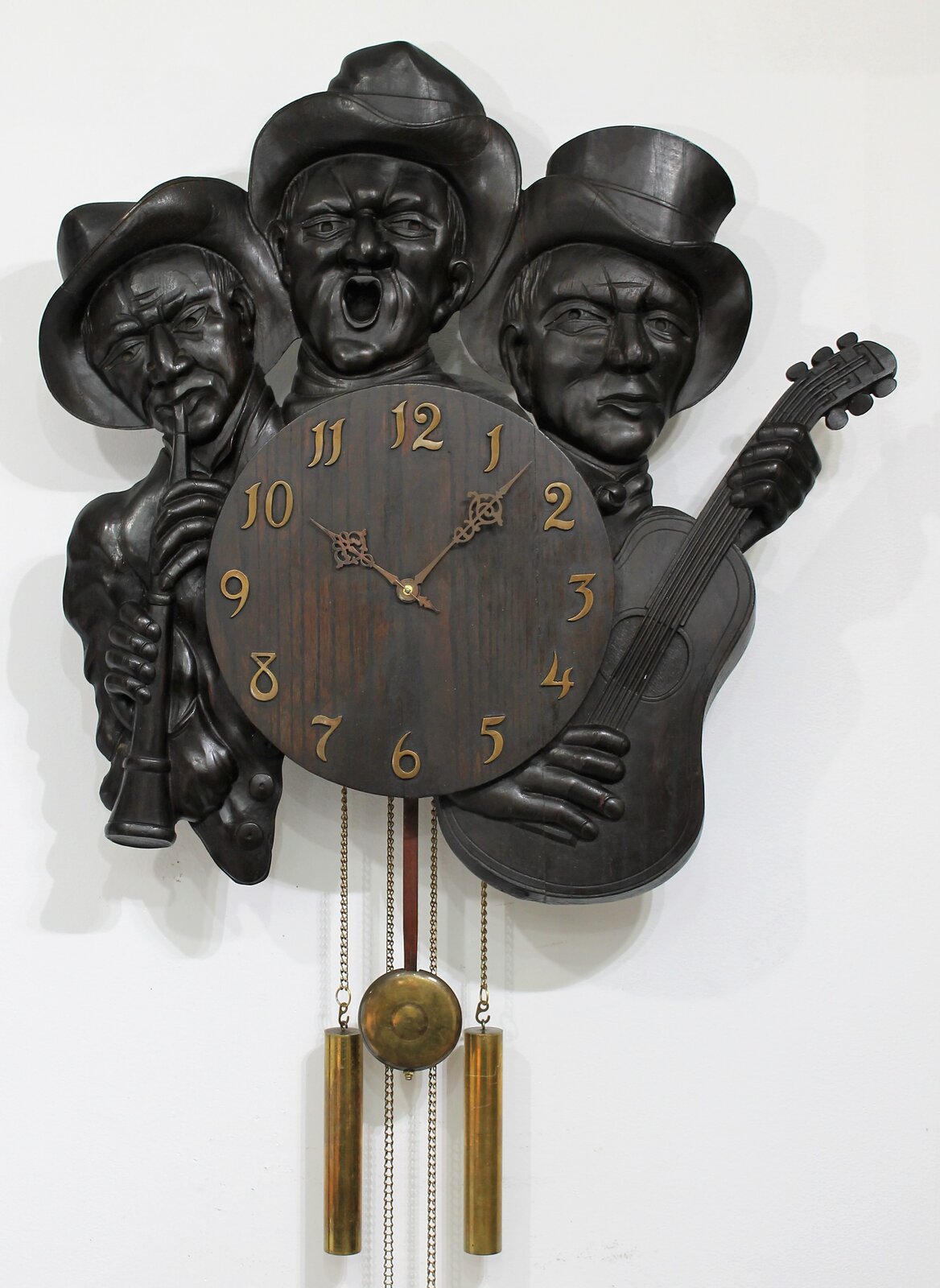 Waterbury Clock Co. “The Music Men”,ca. 1920. — Antique Clocks Price Guide