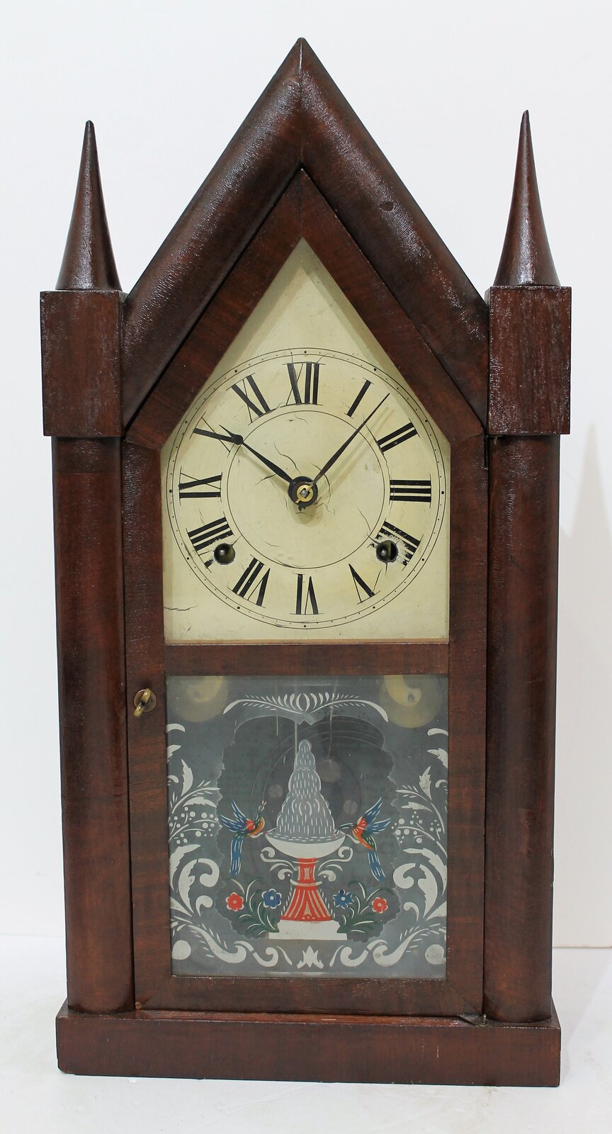 Chauncey Boardman fusee steeple, 1847-1850. — Antique Clocks Price Guide