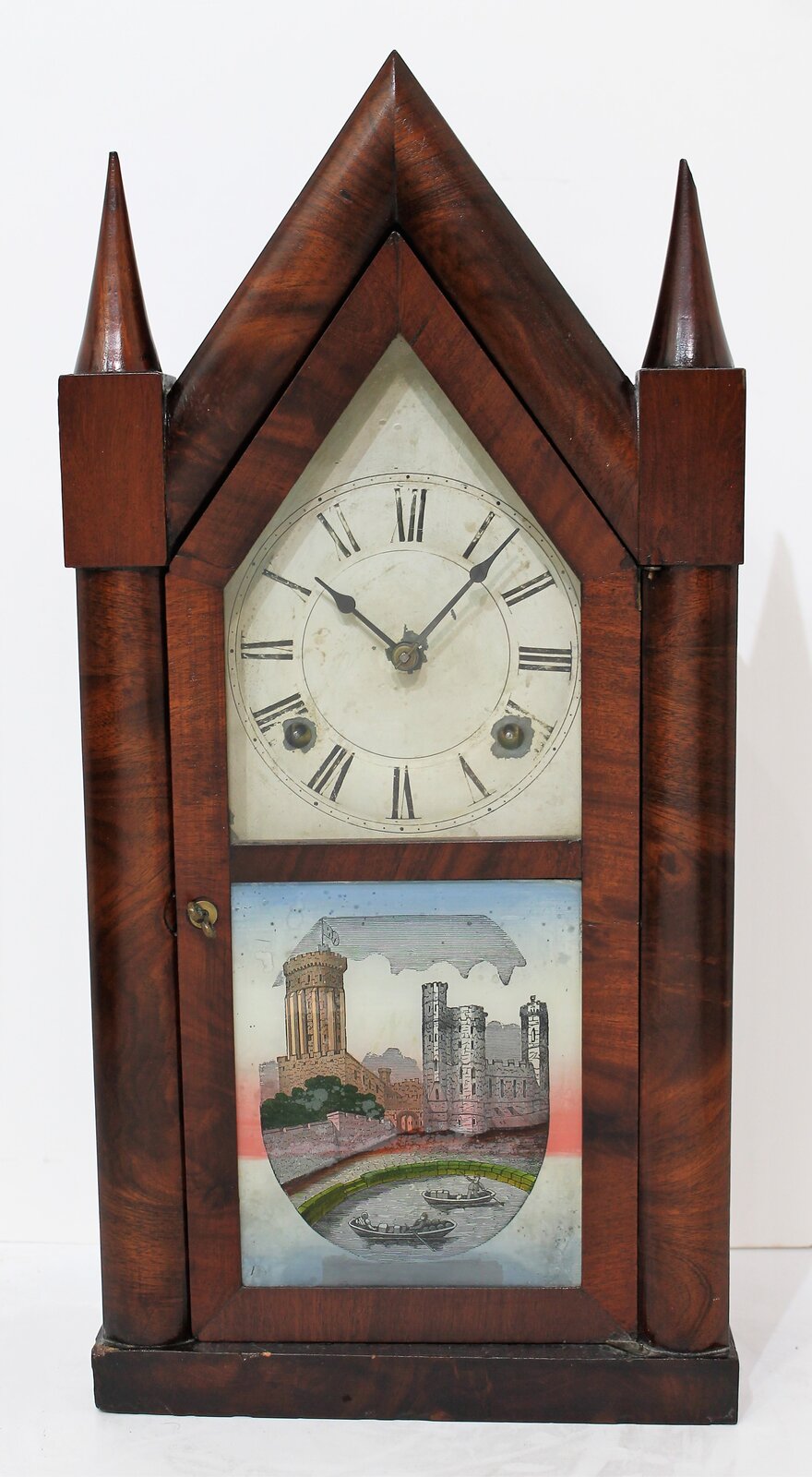 Chauncey Boardman fusee steeple, 1847-1850. — Antique Clocks Price Guide