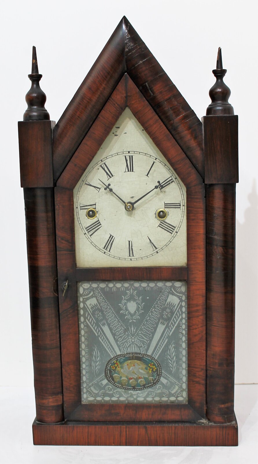 Terry & Andrews sharp gothic, 1842-1850. — Antique Clocks Price Guide