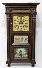 C. & N. Jerome “Eight Day Repeating Brass Clock”, 1834-1839.