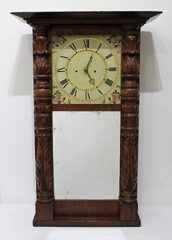 Abner Jones Empire shelf clock, 1835-1841.