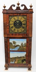 Hotchkiss & Benedict “Patent Eight-day Brass Clock”, 1834-1836.