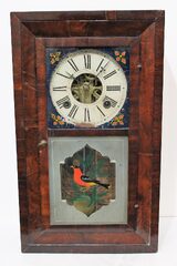 Wm. S. Johnson fusee box clock, 1841-1848.