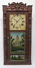 Jeromes’ & Darrow 8-day shelf clock, ca.1830.