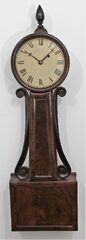 Unknown maker wood-front banjo, ca. 1840.